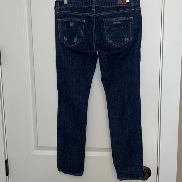 Paige Skyline Skinny Distressed Denim Jeans Women’s Size 29 - Picture 5 of 9